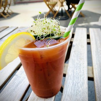 Rialto Cafe - Bloody Mary... sooo good and refreshing - Breakfast & Brunch Near Me - Fullerton, California