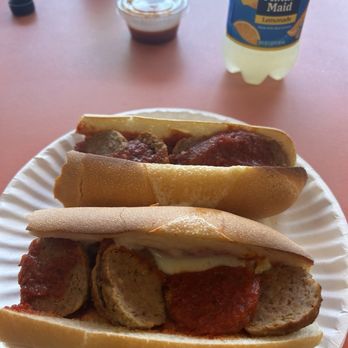 Somerset Famous Pizza - Large meatball sandwich - delicious! - Pizza Near Me - Somerset, Massachusetts