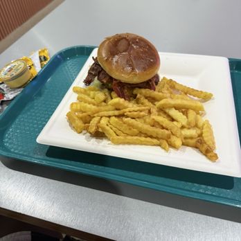 CoCo Key - I got the burger and fries they don't do meals so I just got the burger and fries and had a seltzer water I brought - Resorts Near Me - Orlando, Florida CoCo Key - I got the burger and fries they don't do meals so I just got the burger and fries and had a seltzer water I brought - Resorts Near Me - Orlando, Florida