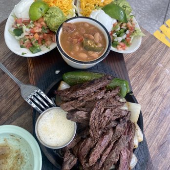 Superica - Skirt steak- easily shared between 3 people- 2 of them being men - Tex-Mex Near Me - Nashville, Tennessee Superica - Skirt steak- easily shared between 3 people- 2 of them being men - Tex-Mex Near Me - Nashville, Tennessee