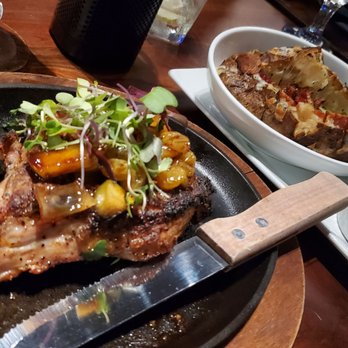 Mäksē Restaurant - Vacaville - Pork chop, loaded baked potato - Steakhouses Near Me - Vacaville, California Mäksē Restaurant - Vacaville - Pork chop, loaded baked potato - Steakhouses Near Me - Vacaville, California