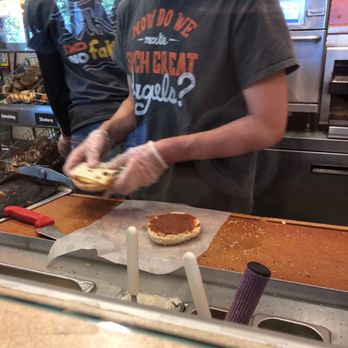 Bruegger's Bagels - Skinny zesty egg white - Bagels Near Me - Raleigh, North Carolina