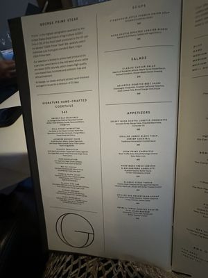 George Prime Steak by null