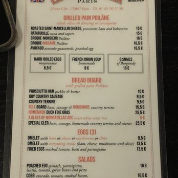 Le Petit Cler - Menu - Bistros Near Me - Paris, 75