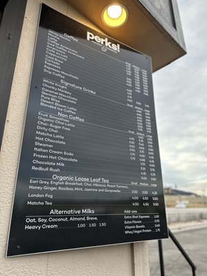 Menu photo 1 Perks! Espresso & Smoothies Cedar City, UT Menu photo 1 Perks! Espresso & Smoothies Cedar City, UT