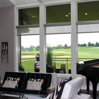 Custom Blinds & Design - Hunter Douglas Alustra® PowerView® Screen Shade with Square Cassette - Shades & Blinds Near Me - Omaha, Nebraska