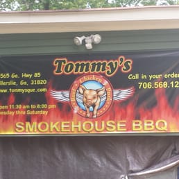 Front of Tommy's Smokehouse