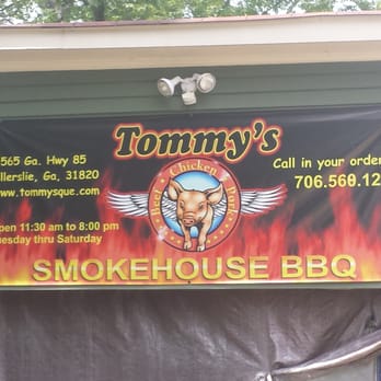 Tommy's Smokehouse - Front of Tommy's Smokehouse - Smokehouse Near Me - Ellerslie, Georgia