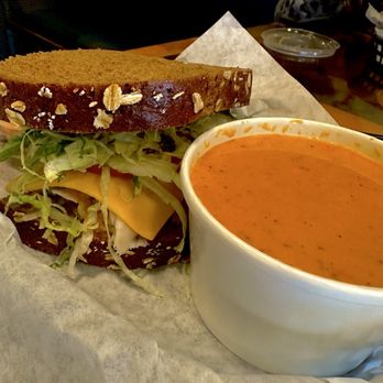 Board & Brew - Turkey on squaw with cup of tomato soup. - Sandwiches Near Me - Laguna Niguel, California Board & Brew - Turkey on squaw with cup of tomato soup. - Sandwiches Near Me - Laguna Niguel, California