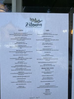 Menu photo 1 Zitouna San Francisco, CA Menu photo 1 Zitouna San Francisco, CA