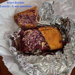 Lyon's Grocery - Bronx Bomber - great pastrami sandwich!