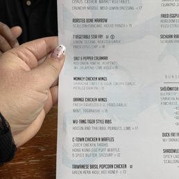 Menu Menu
