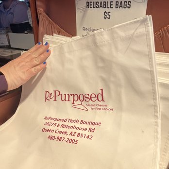 RePurposed - Reusable Totes - Thrift Stores Near Me - Queen Creek, Arizona