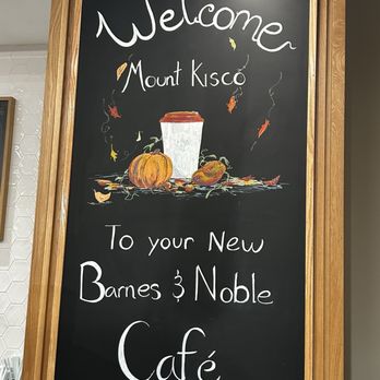 Barnes & Noble - Cafe sign - Bookstores Near Me - Mount Kisco, New York Barnes & Noble - Cafe sign - Bookstores Near Me - Mount Kisco, New York