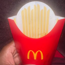 Large fry? Over paid for a kids meal fry.