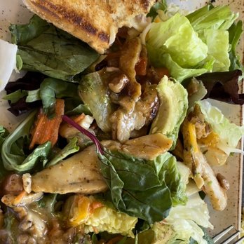 First Watch - Half Sweet Honey Pecan Salad/Half Ham-Cheese-Tomato.  Very good and recommended. - Breakfast & Brunch Near Me - Springfield, Pennsylvania