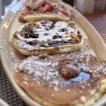 Snooze, an A.M. Eatery - Pancake Flight Customized - Breakfast & Brunch Near Me - Tempe, Arizona Snooze, an A.M. Eatery - Pancake Flight Customized - Breakfast & Brunch Near Me - Tempe, Arizona