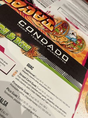 Menu photo 1 Condado Tacos Detroit, MI
