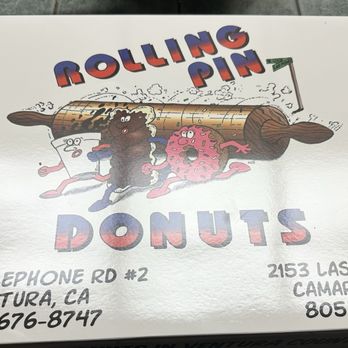 Rolling Pin Donuts - The BEST donut for me so far! - Donuts Near Me - Camarillo, California Rolling Pin Donuts - The BEST donut for me so far! - Donuts Near Me - Camarillo, California