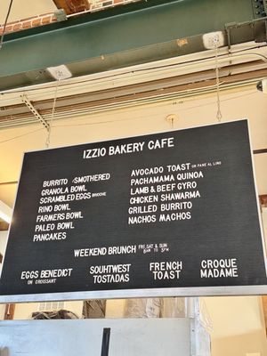 Menu photo 1 Izzio Bakery Denver, CO Menu photo 1 Izzio Bakery Denver, CO