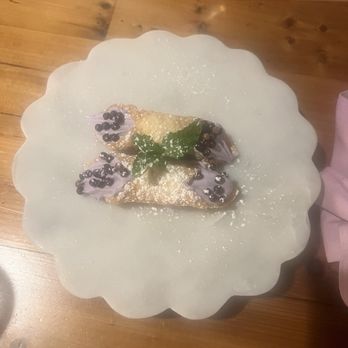 Violette’s - Taro Cannoli... this is a cannoli that you have never tasted before until you've had one delicious off the chart. - Breakfast & Brunch Near Me - Staten Island, New York Violette’s - Taro Cannoli... this is a cannoli that you have never tasted before until you've had one delicious off the chart. - Breakfast & Brunch Near Me - Staten Island, New York