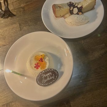 Apropos Restaurant - Almond cake Moscato Panna Cotta - Italian Near Me - Peekskill, New York