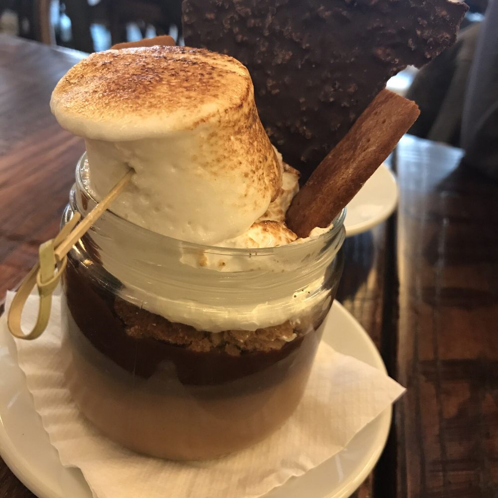 The Smith - S'mores in a jar - New American Near Me - Washington, DC, District of Columbia The Smith - S'mores in a jar - New American Near Me - Washington, DC, District of Columbia