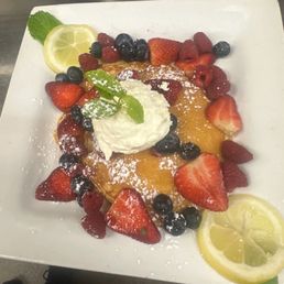 Lemon, ricotta, pancakes Lemon, ricotta, pancakes
