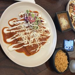 Enchilada Plate Enchilada Plate
