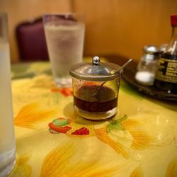 Ming's Restaurant - Chili oil. Just cuz...
