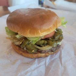 Cuyama Deli - Jalapeño burger-$8.99