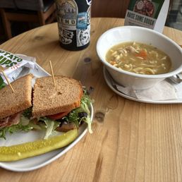 BLT and Chicken Noodle Soup BLT and Chicken Noodle Soup
