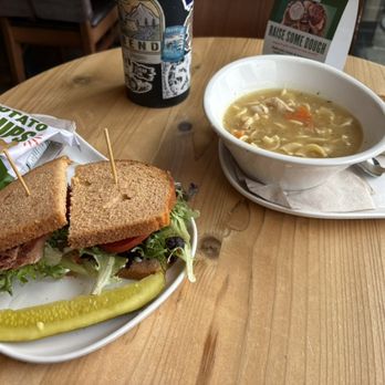 Panera Bread - BLT and Chicken Noodle Soup - Salad Near Me - Portland, Oregon Panera Bread - BLT and Chicken Noodle Soup - Salad Near Me - Portland, Oregon
