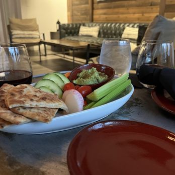 Terry's Restaurant + Lounge - Green Hummas appetizer - Lounges Near Me - Carmel, California