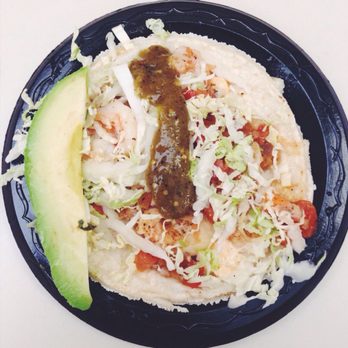 Spanglish Kitchen - Shrimp taco on soft tortilla - Mexican Near Me - Alhambra, California Spanglish Kitchen - Shrimp taco on soft tortilla - Mexican Near Me - Alhambra, California