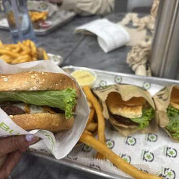 BurgerFi - VEGI-FI BURGER and Falafel sliders - Burgers Near Me - Falls Church, Virginia