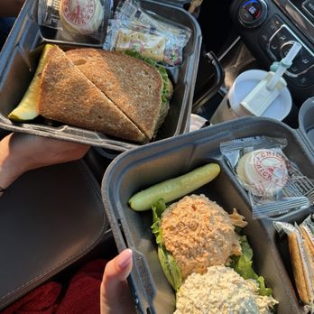 Chicken Salad Chick - Buffalo Barclay, Olivia's old south, pimento cheese sandwich I. - Sandwiches Near Me - Baytown, Texas
