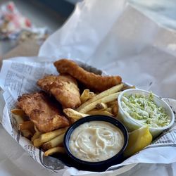The Bait Shop - 3 piece halibut fish and chips