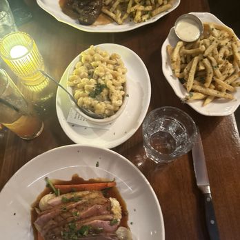 The Smoking Goat - Duckfat Truffle Fries Duck a l'Orange 12 Oz New York Strip Steak Macaroni & Cheese - French Near Me - San Diego, California The Smoking Goat - Duckfat Truffle Fries Duck a l'Orange 12 Oz New York Strip Steak Macaroni & Cheese - French Near Me - San Diego, California
