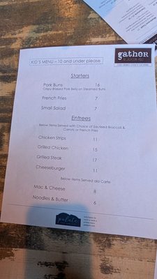 Menu photo 1 Gather in Jackson Hole Jackson, WY