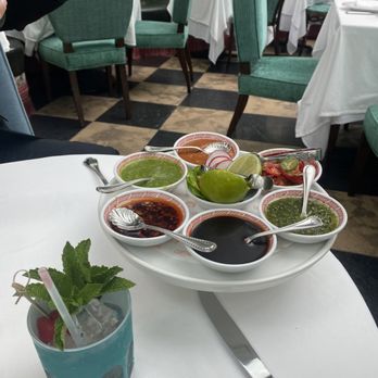 Chateau ZZ's - Salsa's sampler - Mexican Near Me - Miami, Florida