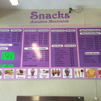 Snacks - Uniquely Mexican menu - Desserts Near Me - San Mateo, California