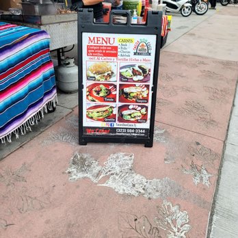 Mt. Lowe Brewing Co. - Menu for taco vendor - Breweries Near Me - Arcadia, California
