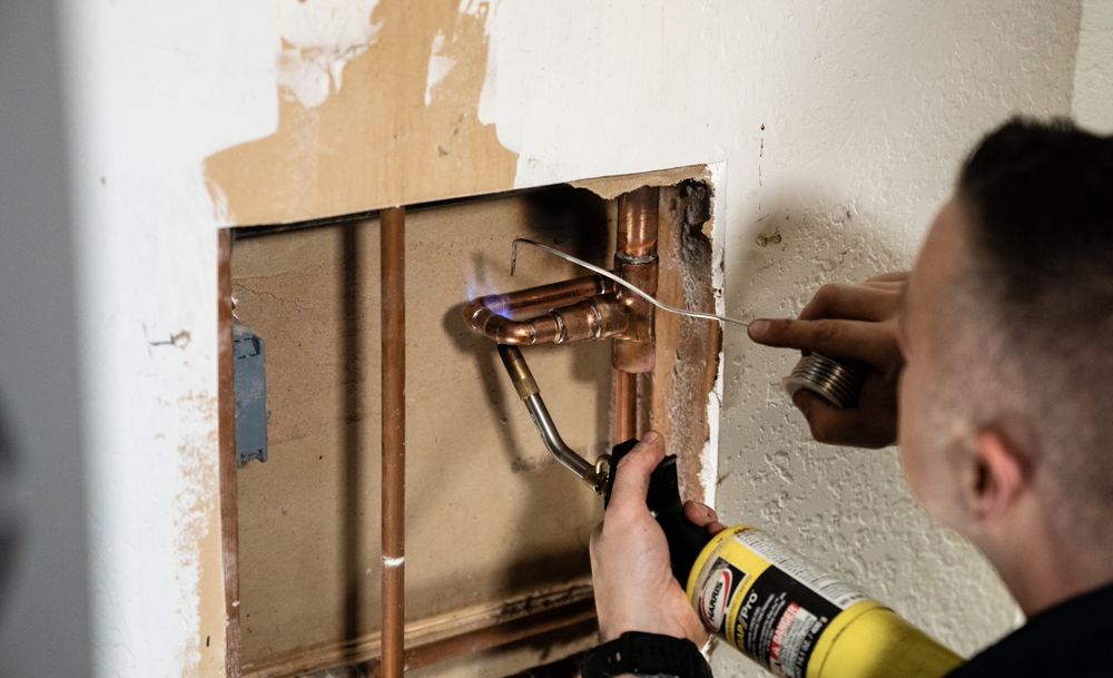 Slide of Stars and Stripes Plumbing