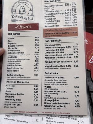 Menu photo 1 Haven van Texel Amsterdam, NH