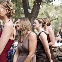 Brianna did all my bridesmaids except the ones with their hair down.