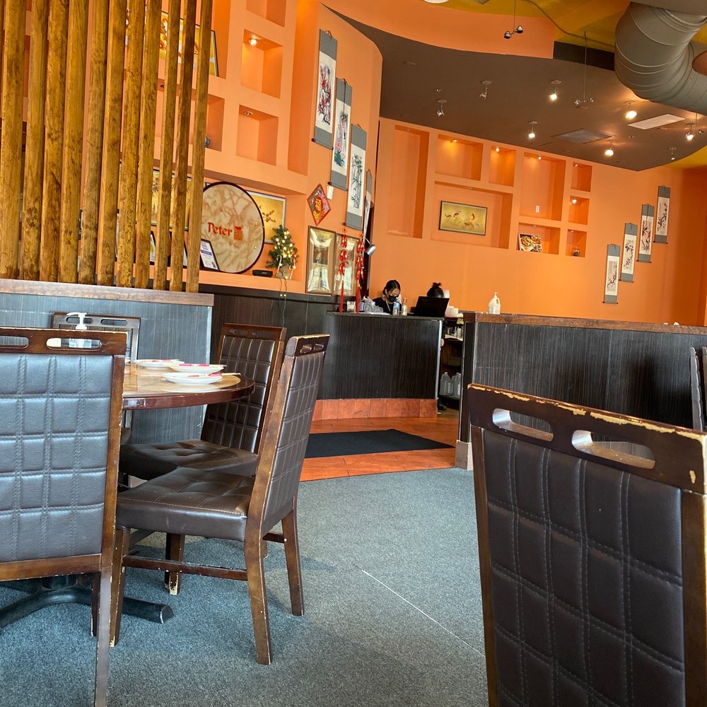 the interior of a restaurant