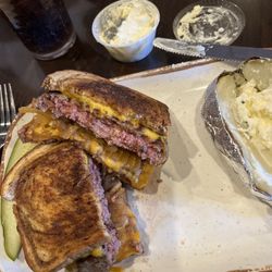 Alfie's - Patty Melt - medium rare