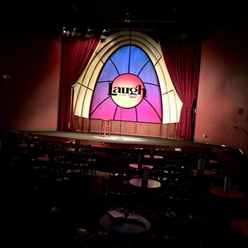 Laugh Factory - Inside by stage - Comedy Clubs Near Me - Chicago, Illinois Laugh Factory - Inside by stage - Comedy Clubs Near Me - Chicago, Illinois