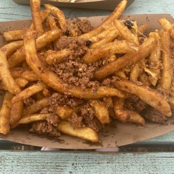 Wraptitude - Loaded fries without the tomato - Burgers Near Me - San Antonio, Texas Wraptitude - Loaded fries without the tomato - Burgers Near Me - San Antonio, Texas